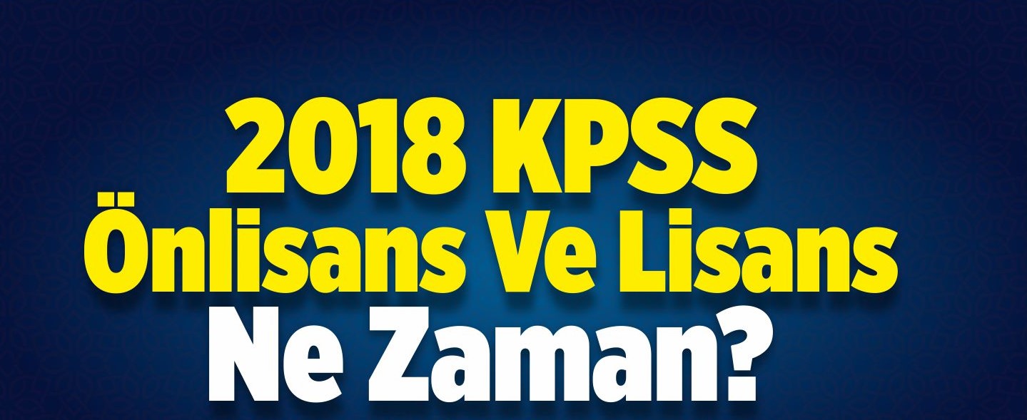 2018 kpss önlisans sınavına hazırlık