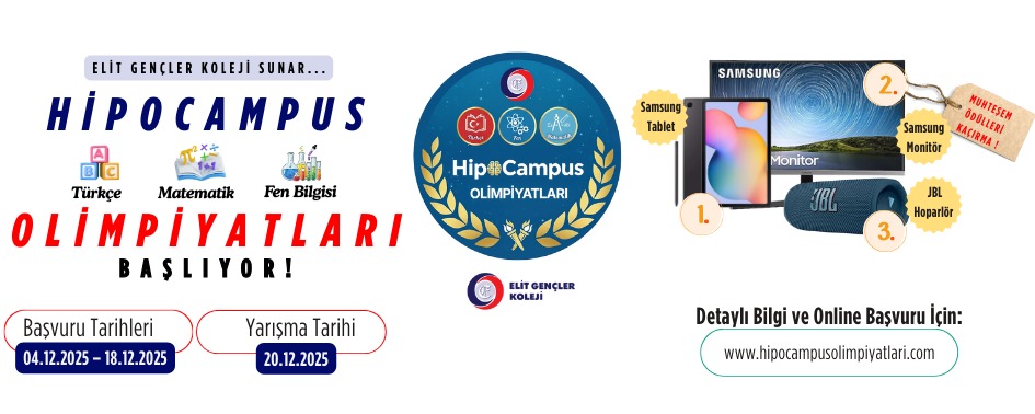 2025 HipoCampus Olimpiyatları Başladı: Başvuru Süreci, Ödüller ve Takvim Açıklandı
